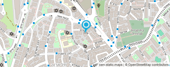 מפת הגעה אל ישיבה לצעירים קניני התורה