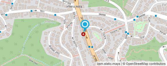 מפת הגעה אל מיווי - miwi- אביזרי אופנה