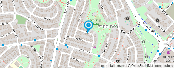 מפת הגעה אל אלון הנוצץ