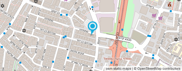 מפת הגעה אל ב.ר. שירותי מחשב