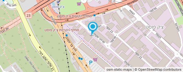 מפת הגעה אל צומת עסקים