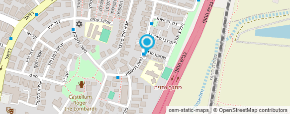 מפת הגעה אל בר אילן חטיבת ביניים