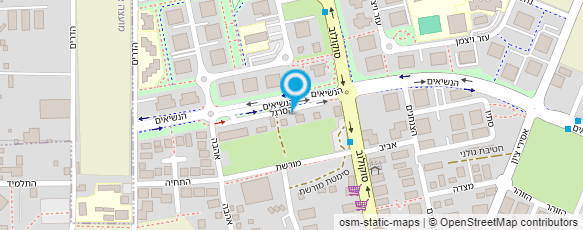 מפת הגעה אל גן שקד