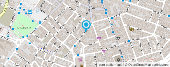 מפת הגעה אל הרצוג צבי