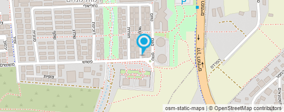 מפת הגעה אל ביה"ס על שם יצחק רבין