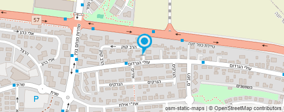 מפת הגעה אל הגינה של שאולי