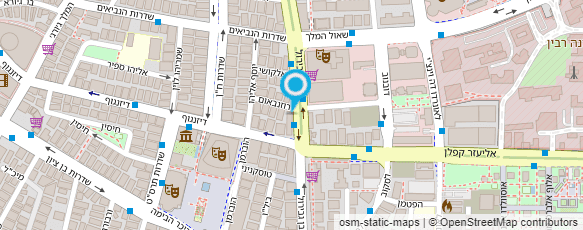 מפת הגעה אל חנצ'ינסקי אלי