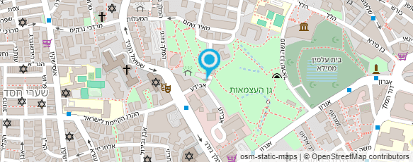 מפת הגעה אל מכון כרם