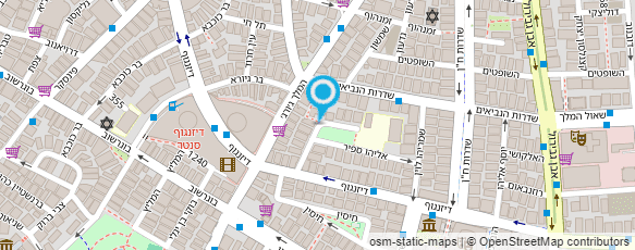 מפת הגעה אל חוגי סיירות של הקק"ל