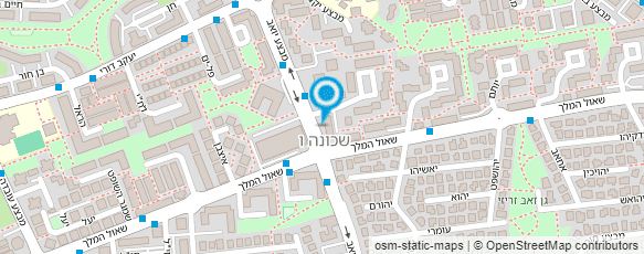 מפת הגעה אל מכללת שי אפיקים - ב"ש