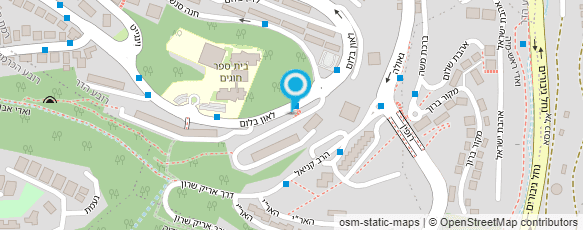 מפת הגעה אל עדינה פרצובסקי