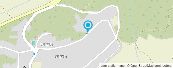 מפת הגעה אל בקתות ביערות הגליל