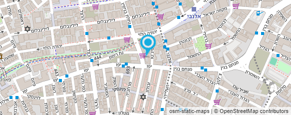 מפת הגעה אל מרכז השל המכון הישראלי לחשיבה ומנהיגות סביבתית