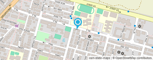 מפת הגעה אל ביה"ס תיכון על שם גלילי