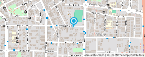 מפת הגעה אל גן הנביאים מפת הגעה אל גן הנביאים