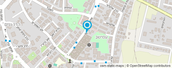 מפת הגעה אל גן צאלח שלום מפת הגעה אל גן צאלח שלום