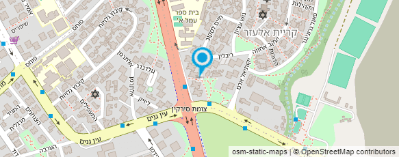 מפת הגעה אל גן גרינבוים