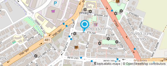 מפת הגעה אל גן יונה גרין