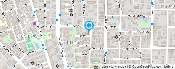 מפת הגעה אל גן הגדנ"ע