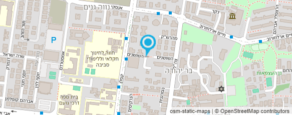 מפת הגעה אל גן השושנים