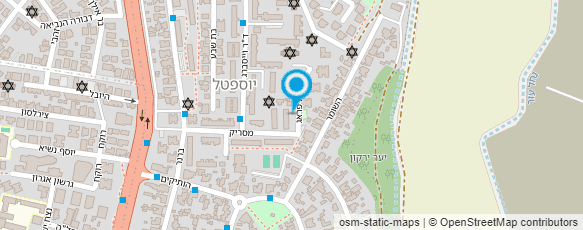 מפת הגעה אל גן קהילת פראג