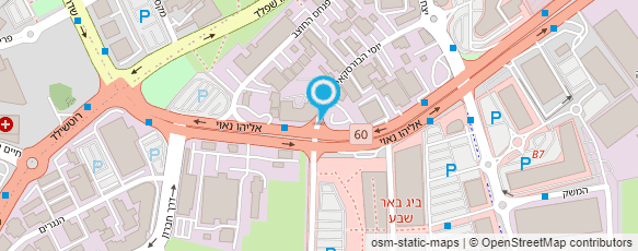 מפת הגעה אל פרופסור אשר טל מכון שינה מילניום מפת הגעה אל פרופסור אשר טל מכון שינה מילניום