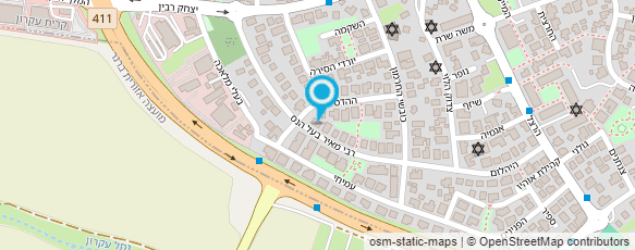 מפת הגעה אל מסגרית תומר