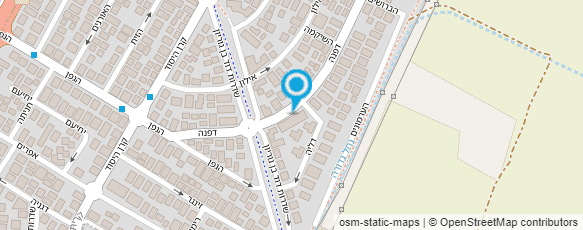 מפת הגעה אל לבנת משה