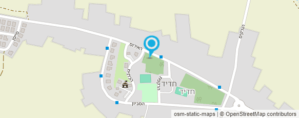 מפת הגעה אל חדיד