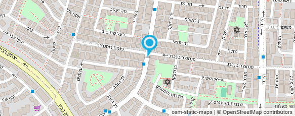 מפת הגעה אל שלי אלן- מורה לגיטרה