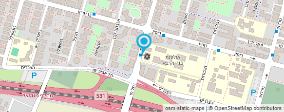 מפת הגעה אל העמותה למען הקשיש-ש.ע.ל