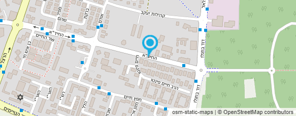 מפת הגעה אל עמותת משען לתלמיד