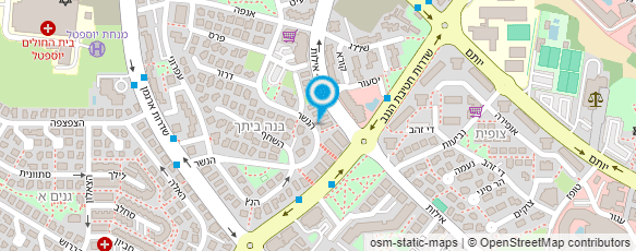 מפת הגעה אל ד"ר חרדון אדוארד