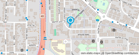 מפת הגעה אל מסגרית מוטי