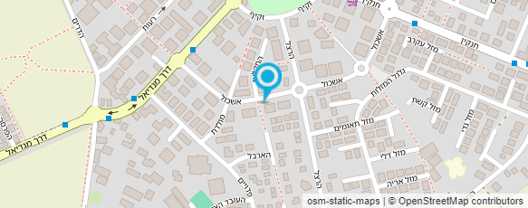 מפת הגעה אל גן אשל