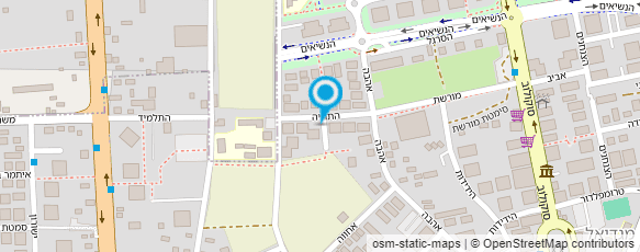 מפת הגעה אל גן איריס