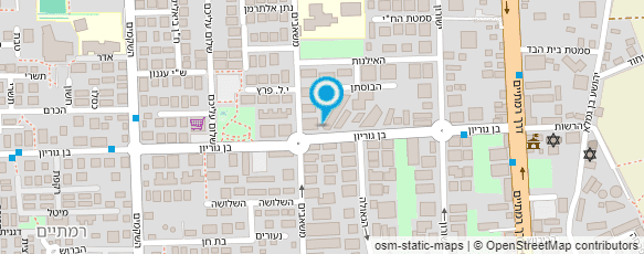 מפת הגעה אל גן הרדוף