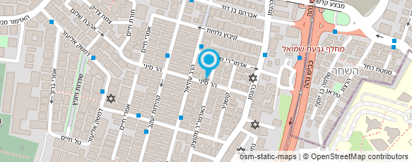 מפת הגעה אל ישיבת ברכי יוסף