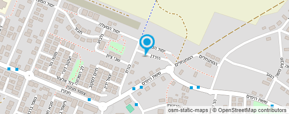 מפת הגעה אל גן מרגנית