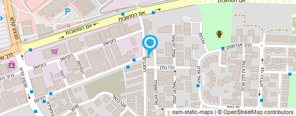 מפת הגעה אל "ישיבת אור דוד"