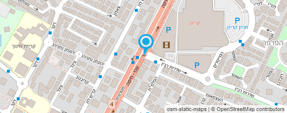 מפת הגעה אל בנק ירושלים בע"מ