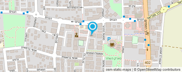 מפת הגעה אל גן סגלון