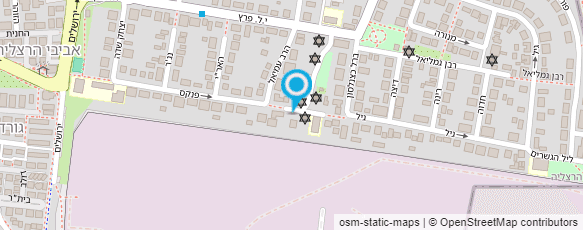 מפת הגעה אל גן אביב