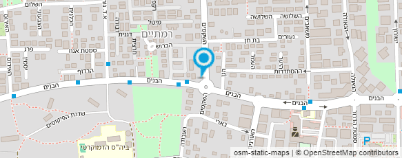 מפת הגעה אל גן שקמה