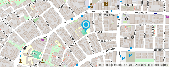 מפת הגעה אל גן הדס