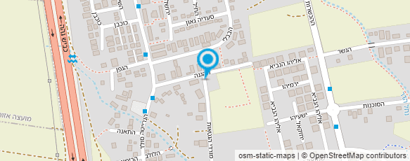 מפת הגעה אל גן תאשיר