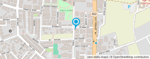 מפת הגעה אל גן תדהר