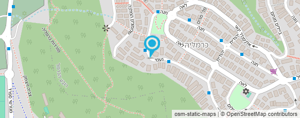 מפת הגעה אל ד"ר נוה עוזי