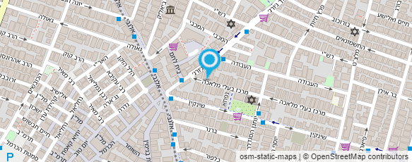 מפת הגעה אל "ויזן" קעקועים Vision Tattoos