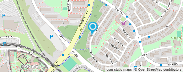 מפת הגעה אל אלי מרכז תיקוני התריסים